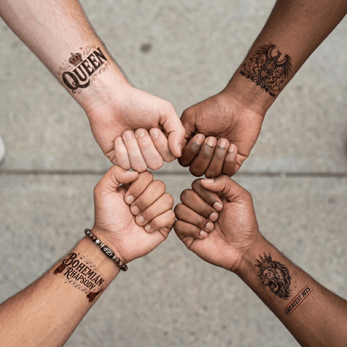 QNN Premium Temporary Tattoo HTTT