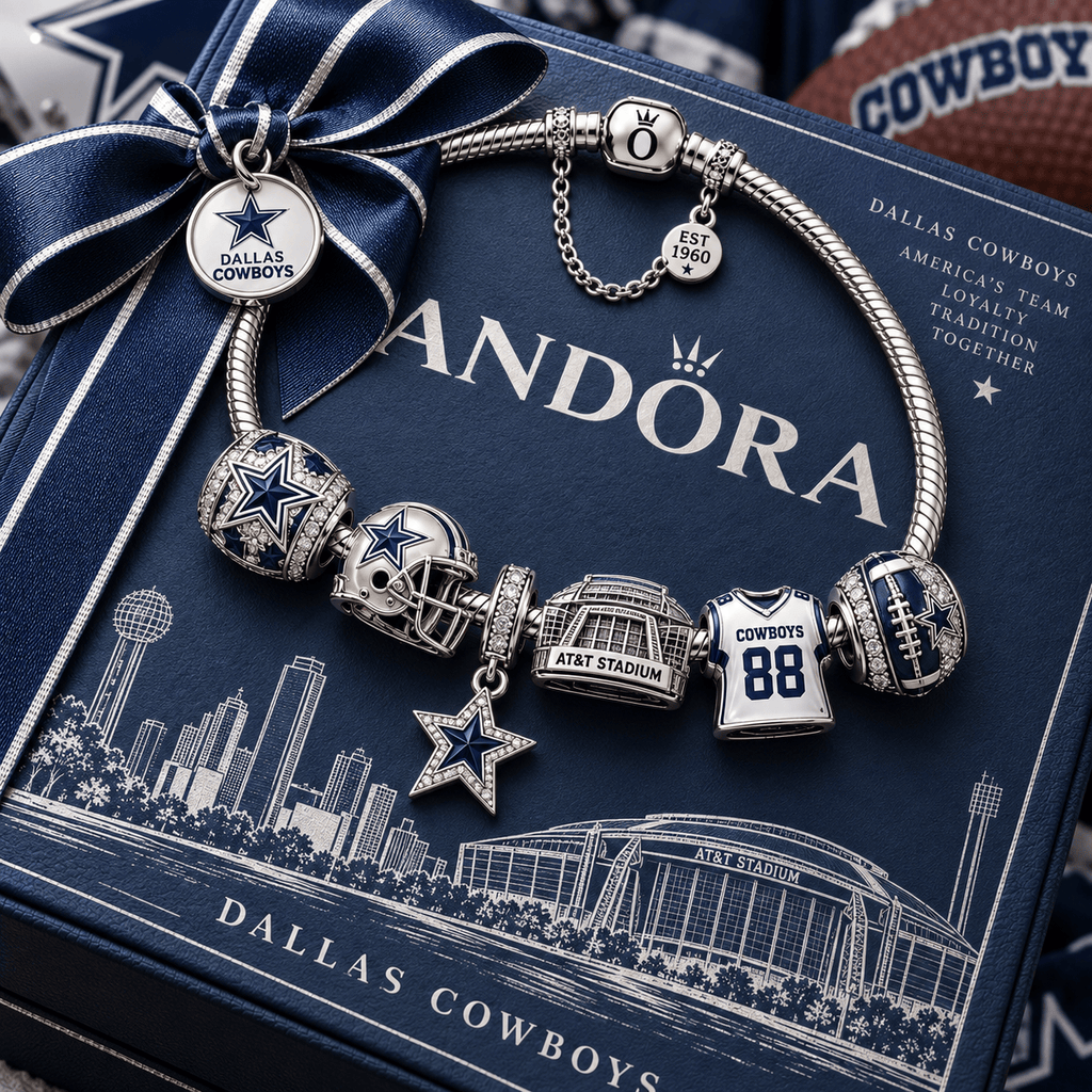 DLCB Silver Charm Bracelet Set PTT