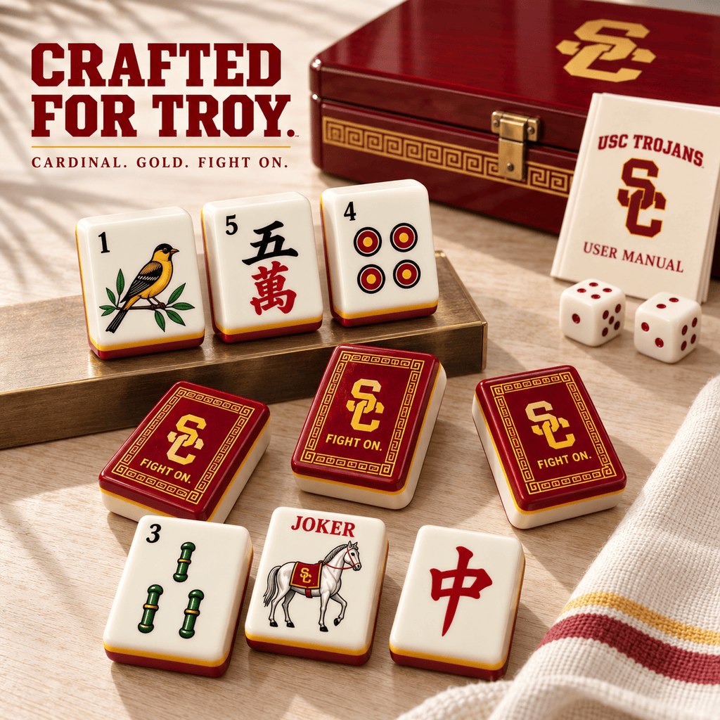 Premium USC Mahjong Tiles Set TNSM