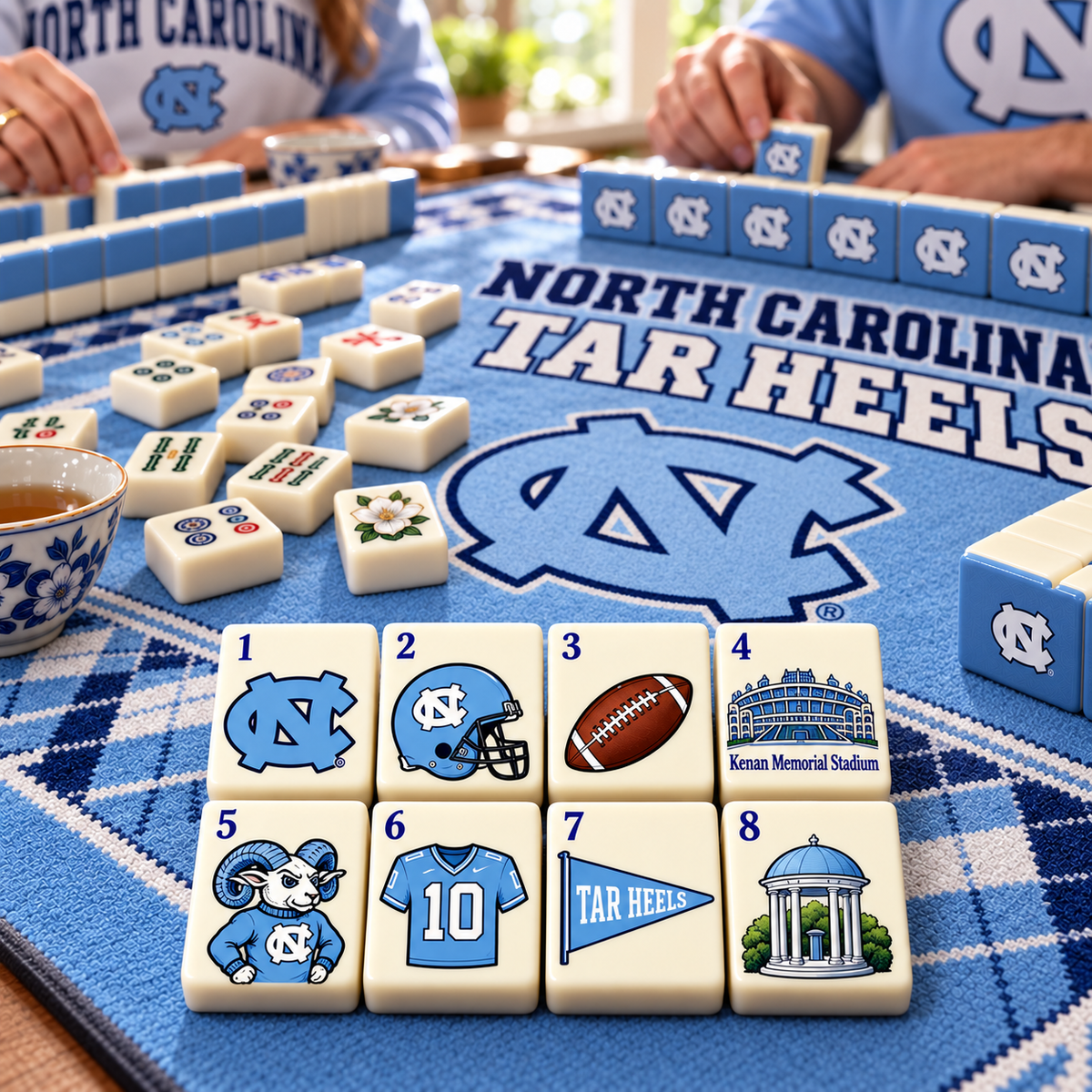 UNC Premium Mahjong Set – Game Night Edition PNPA