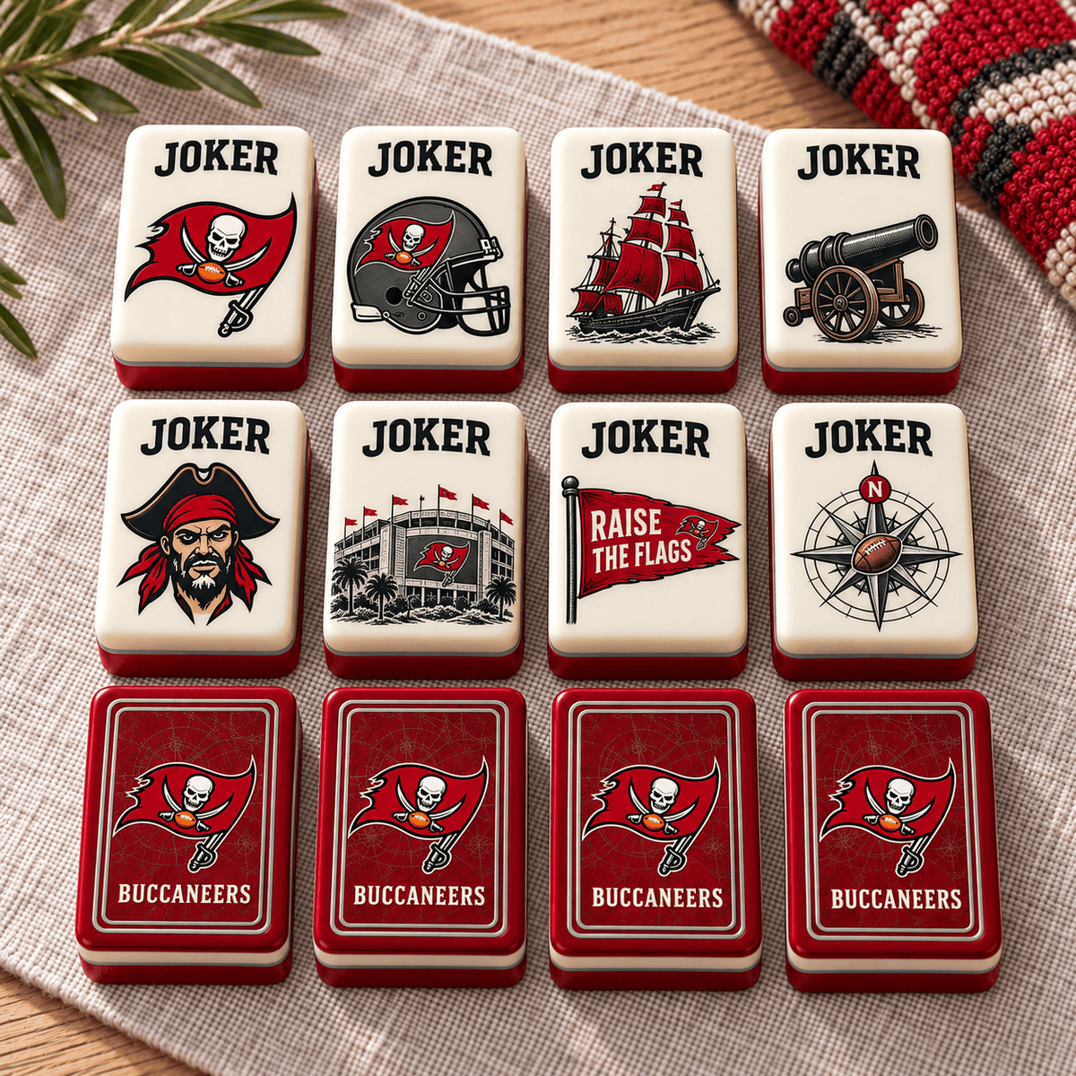 Premium TBB Mahjong Tiles Set PVNA
