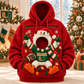 MHC PREMIUM Christmas Pet Pouch Hoodie NPL