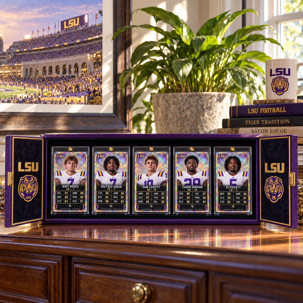 LSUT Premium Card Collector’s Box Set NHVH