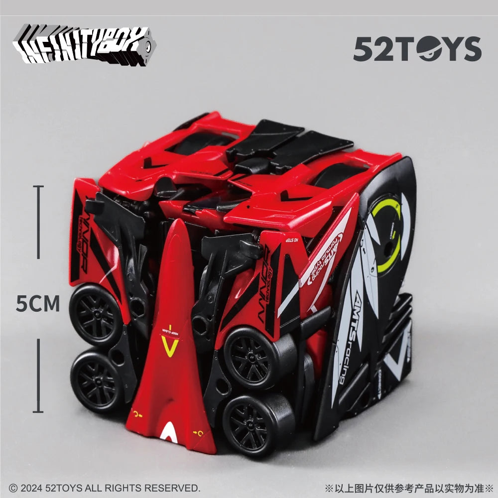 52TOYS Infinitybox IB-05 CHEETAH Deformation Robot, Converting in Mecha and Cube, Action Figure, Collectible Gift