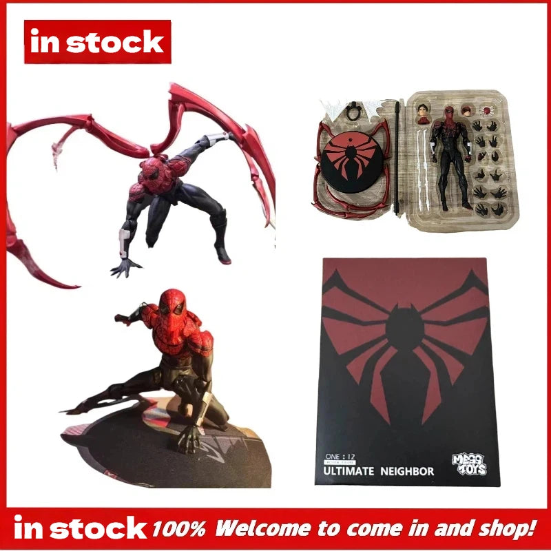 New Superior Spiderman Figure Action Figure Cool Collections 16cm Superior Spider Man Toys Figurine Statue Model Gifts Kids
