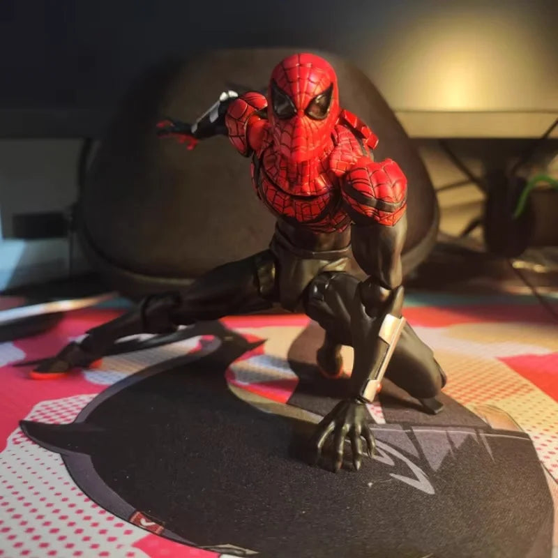 New Superior Spiderman Figure Action Figure Cool Collections 16cm Superior Spider Man Toys Figurine Statue Model Gifts Kids