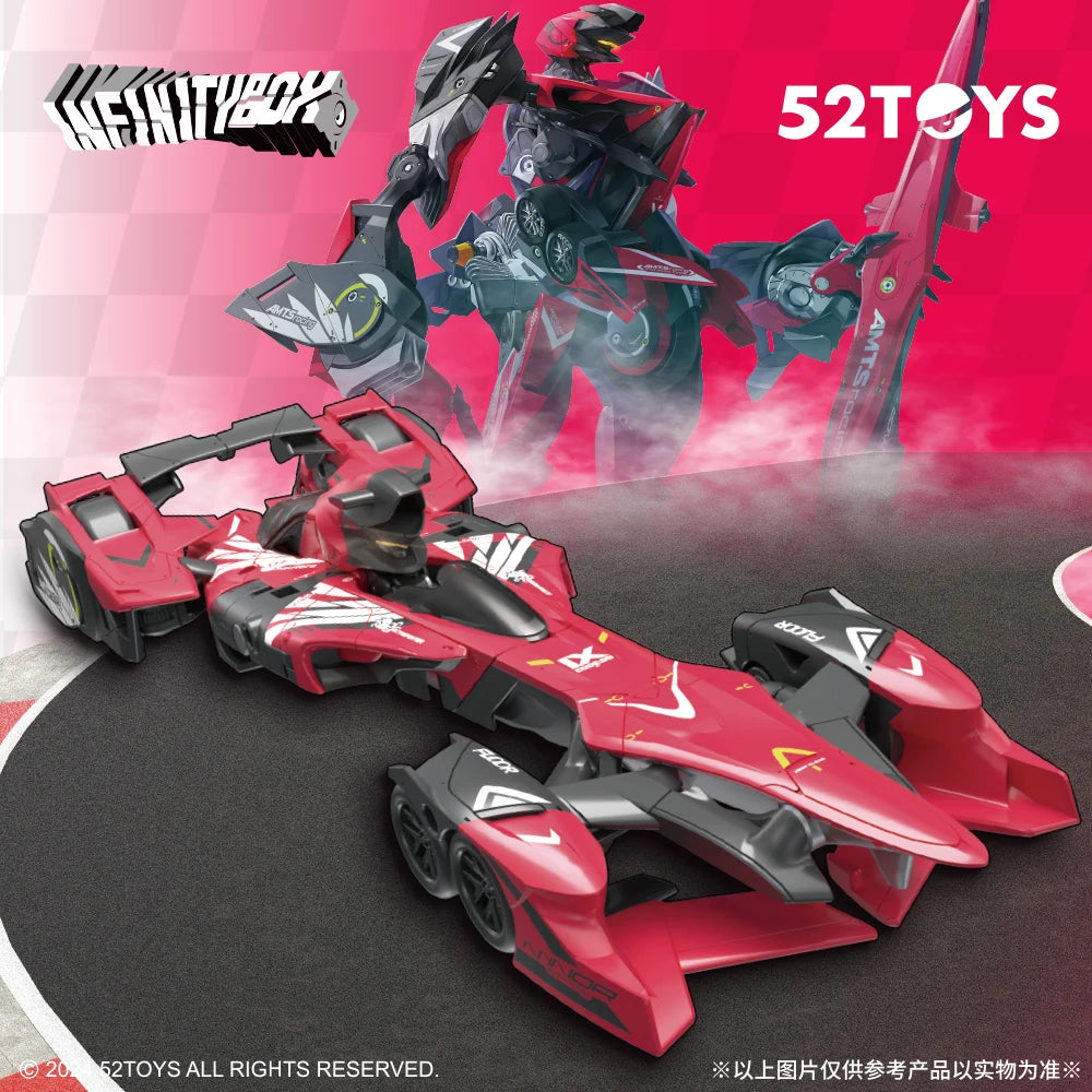 52TOYS Infinitybox IB-05 CHEETAH Deformation Robot, Converting in Mecha and Cube, Action Figure, Collectible Gift