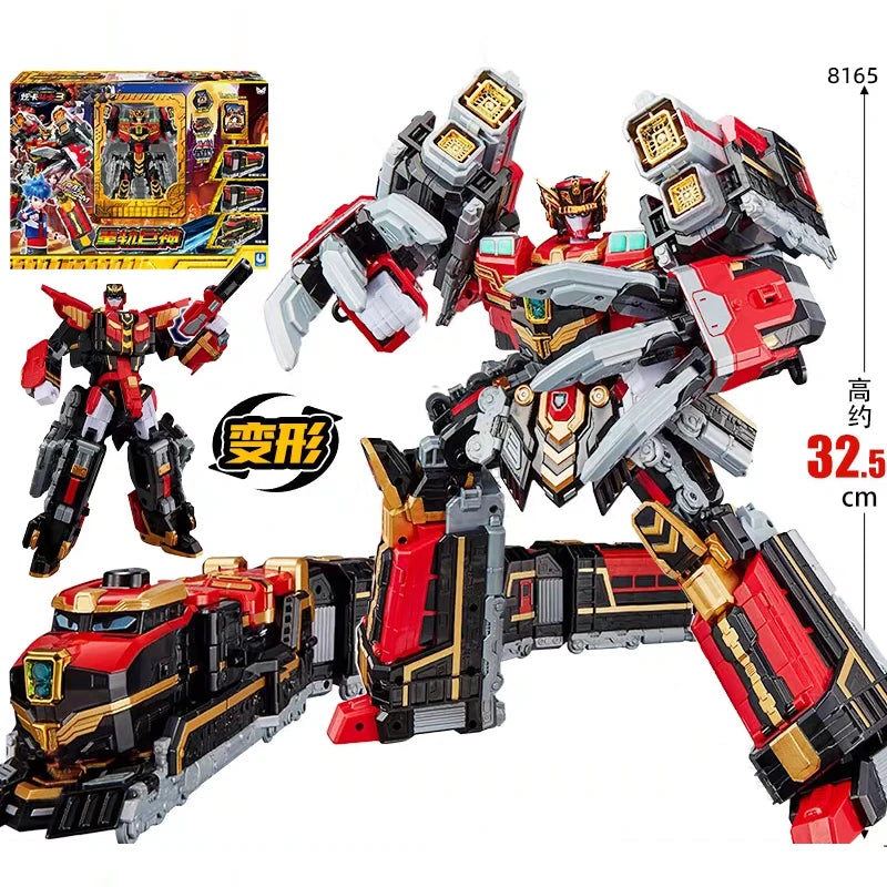 Metal Cardbot S BLASTRAIN Diesel Train Transforming Robot Car Card Toy Action Figure Transformation Model Bot Gift 2025