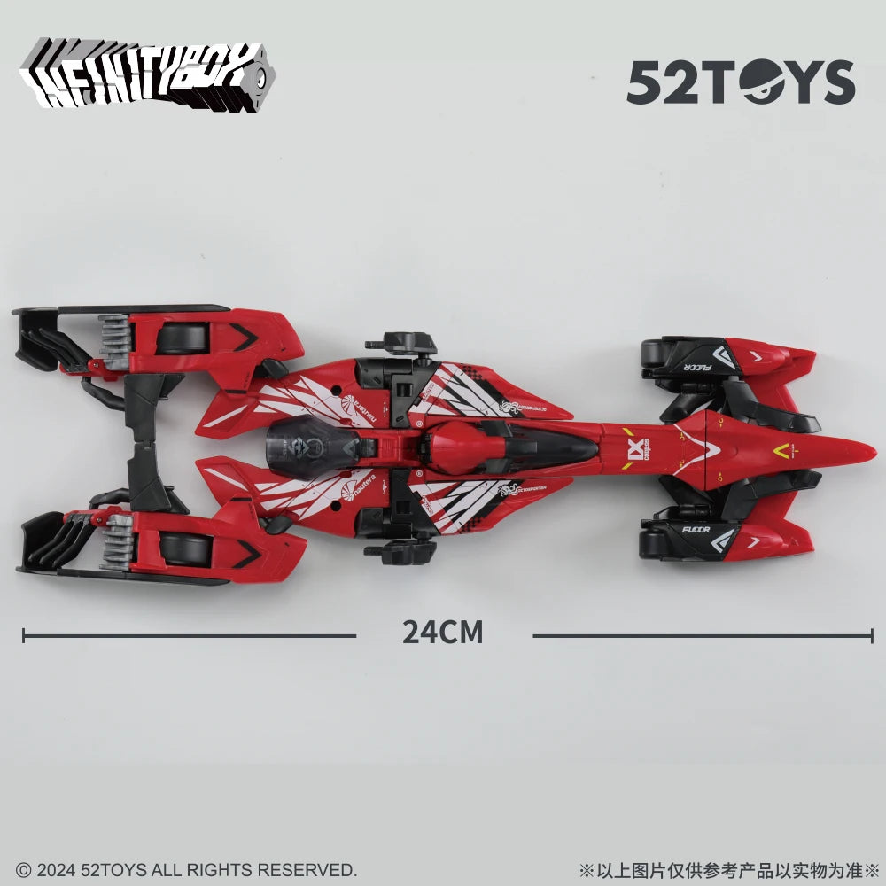 52TOYS Infinitybox IB-05 CHEETAH Deformation Robot, Converting in Mecha and Cube, Action Figure, Collectible Gift